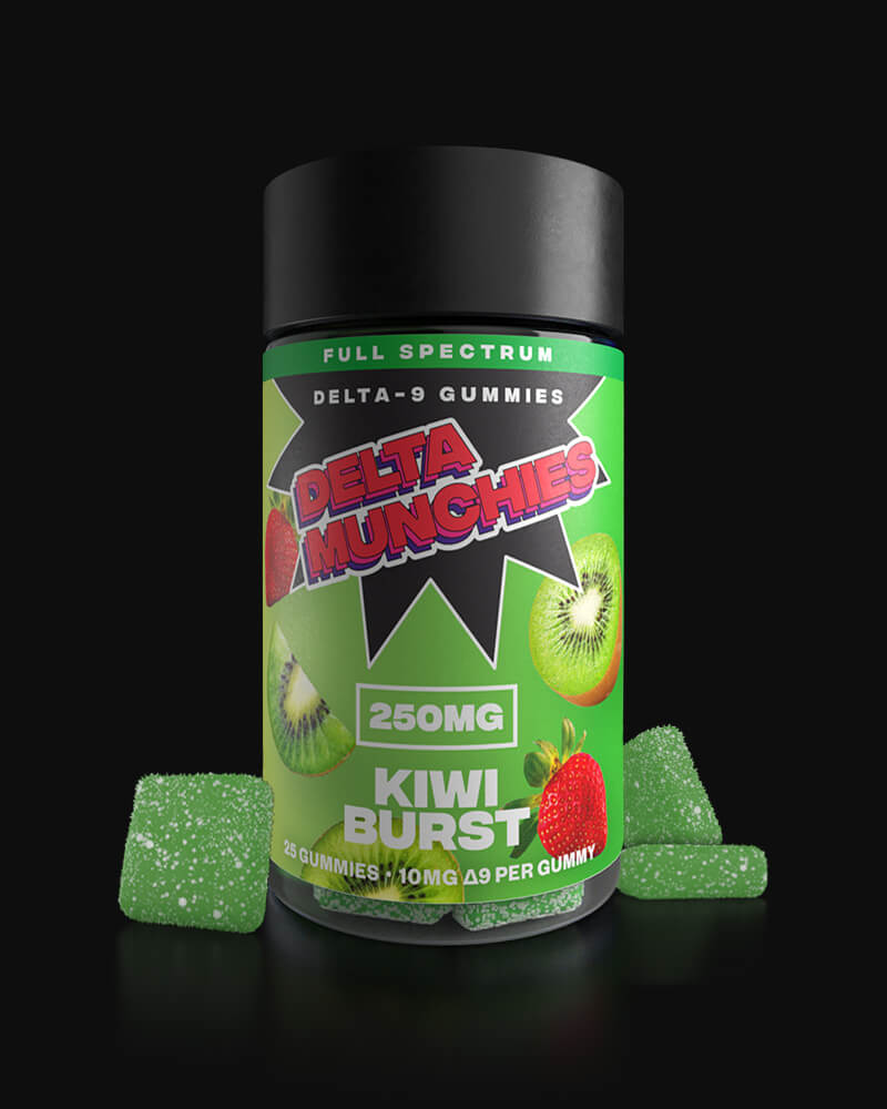Kiwi Burst Delta 9 Gummies